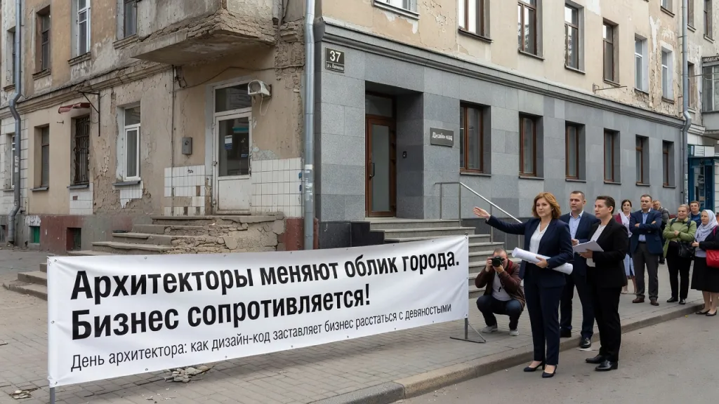 Архитекторы меняют облик города. Бизнес сопротивляется!