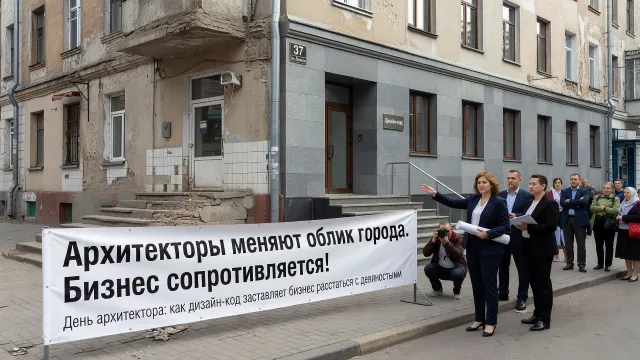 Архитекторы меняют облик города. Бизнес сопротивляется!